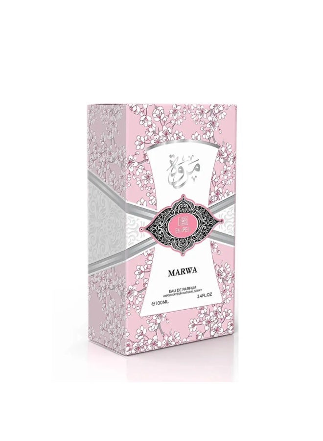 امبر عطر مروة للنساء، ماء عطر 100 مل - Image 3